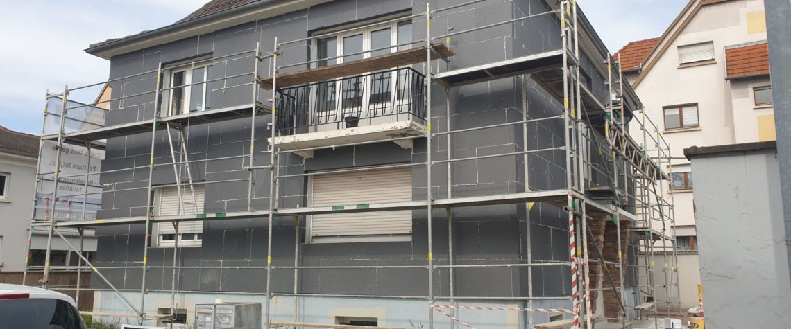 Travaux d’isolation ext&eacute;rieure dans les secteurs de Strasbourg et Haguenau Erstein 0