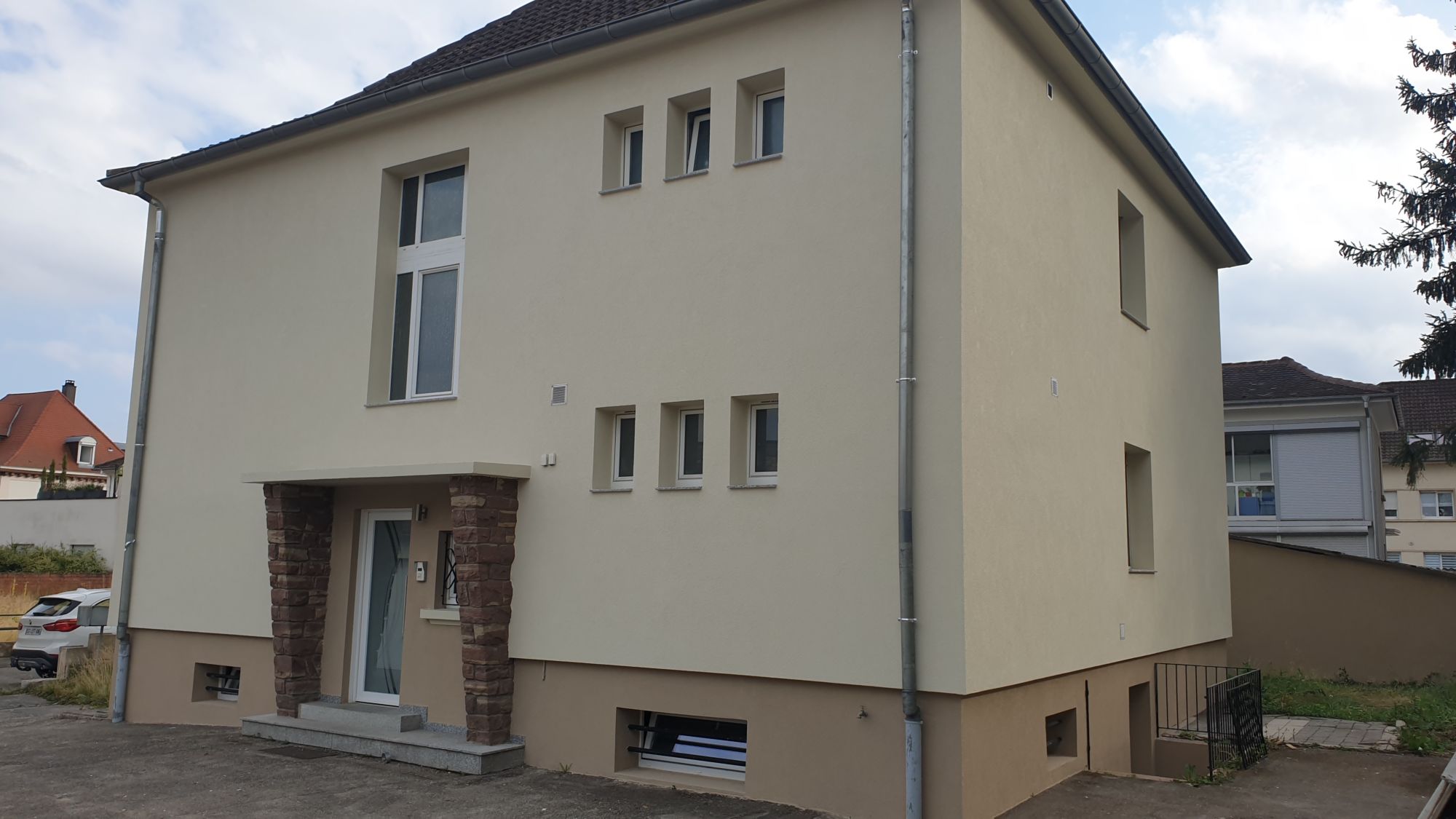 Ravalement de fa&ccedil;ade &agrave; proximit&eacute; de Strasbourg, Haguenau et Bischwiller Bischheim