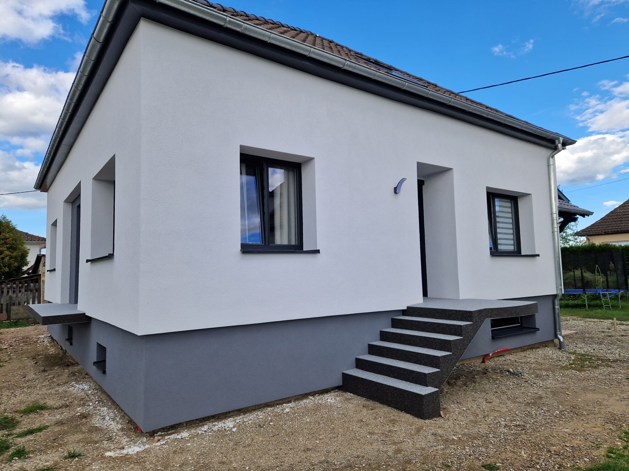 Chantier d’isolation ext&eacute;rieure et ravalement de fa&ccedil;ade &agrave; Rhinau Schiltigheim
