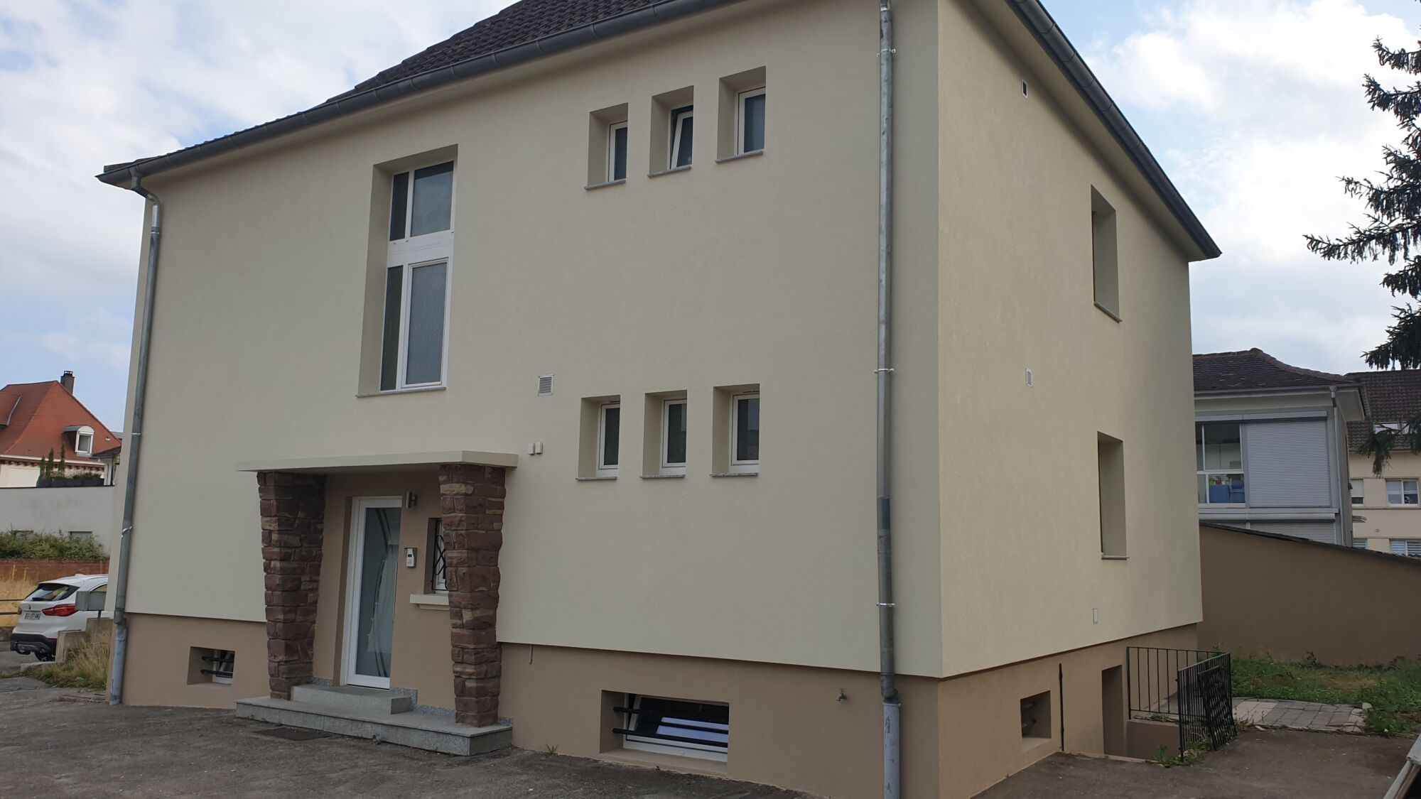 FORBATI ISOLATION CREPIS FACADE HAGUENAU ALSACE BATIMENT 67 SECTEUR BAS RHIN | Forbati Chantier Isolation Thermique par l’Extérieur à Haguenau Illkirch-Graffenstaden