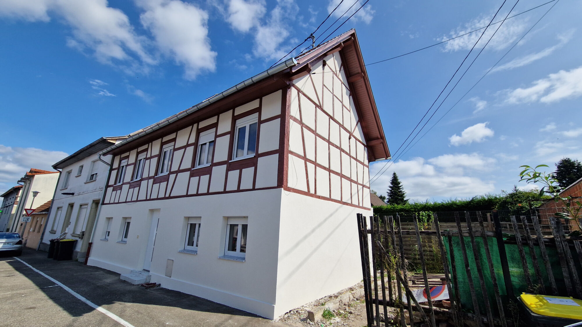 Chantier de Ravalement fa&ccedil;ades &agrave; Haguenau H&oelig;nheim